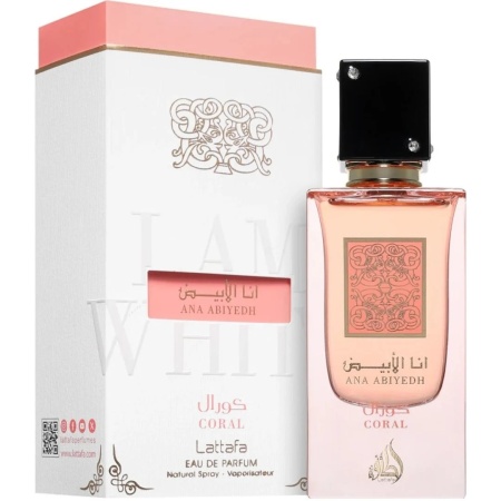 Lattafa Ana Abiyedh Coral, Apa de Parfum, Femei