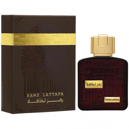 Lattafa Perfumes Ramz Gold Apa de Parfum, Unisex
