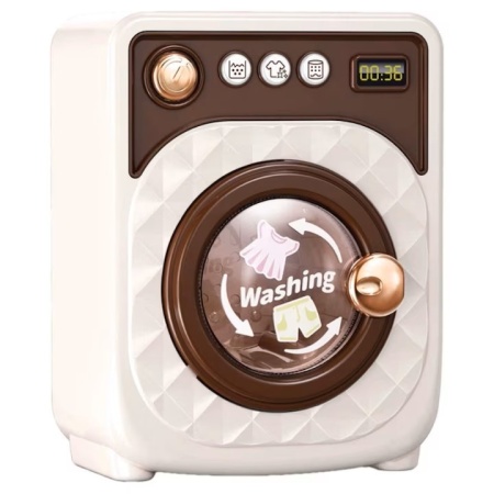 Masina de spalat rufe de jucarie pentru copii, cu sunete si efecte luminoase, 3+