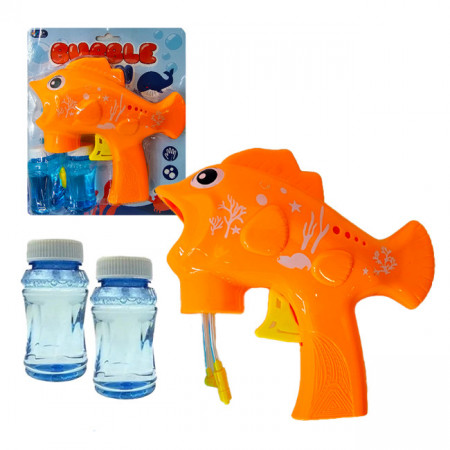 Pistol jucarie de facut baloane de sapun