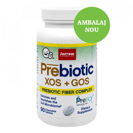 Prebiotics XOS+GOS Jarrow Formulas 90 tablete masticabile