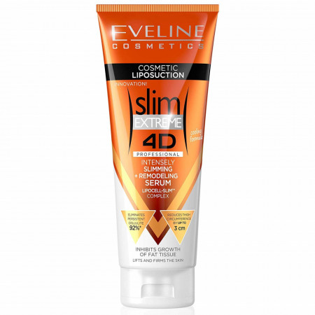 Ser anticelulitic intensiv, Eveline Cosmetics, Slim Extreme 4D