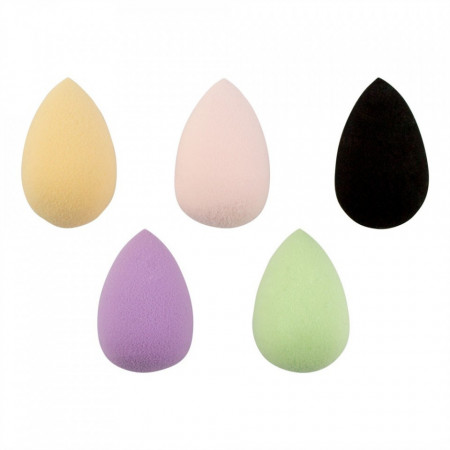 Set 5 bureti mini Makeup Revolution Mini Pro Colour Correct pentru aplicarea machiajului