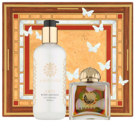 Set Cadou Amouage Fate, femei, Apa de Parfum 100 ml, Lotiune de Corp 300 ml
