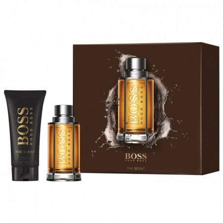 Set Cadou Boss The Scent, Apa de Toaleta, Barbati