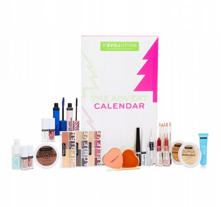 Set de machiaj Makeup Revolution Relove 25 Day Advent Calendar