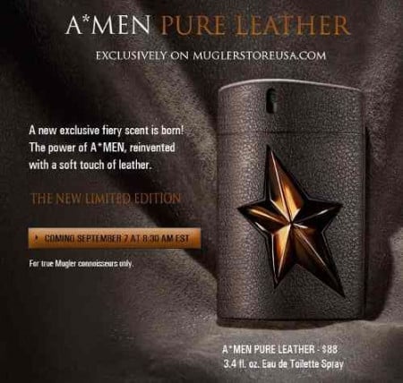 Pure cheap leather mugler