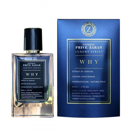 Why Privezarah Paris Corner, Extract de Parfum, Barbati, 70 ml