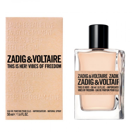 Zadig & Voltaire This is Her! Vibes of Freedom, Apa de Parfum, Femei