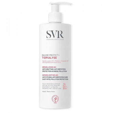 Balsam de corp protector cu efect calmant si reparator SVR Protect+ Topialyse