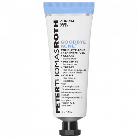 Crema pentru tratarea acneei Peter Thomas Roth Goodbye Acne Complete Acne Treatment Gel, 50 ml