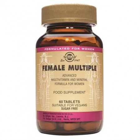 Female Multiple (Multivitamine Femei) Solgar 60 tablete