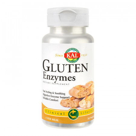 Gluten Enzymes Kal, 30 capsule, Secom