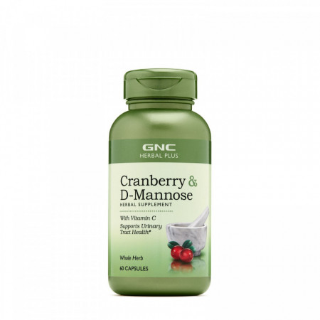 Merisor SI D-Manoza cu Vitamina C, 60 capsule, GNC
