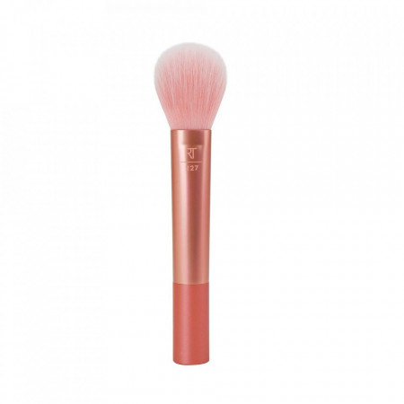 Pensula machiaj pentru aplicarea pudrei Real Techniques Light Layer Face Brush