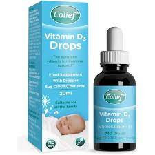 Picaturi orale cu Vitamina D3, 20ml, Colief