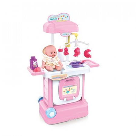 Set Nursery si Troller 2 in 1 cu accesorii