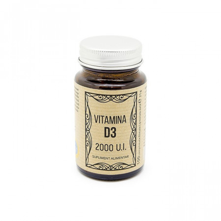 Vitamina D3 2000 UI 100 comprimate filmate Remedia