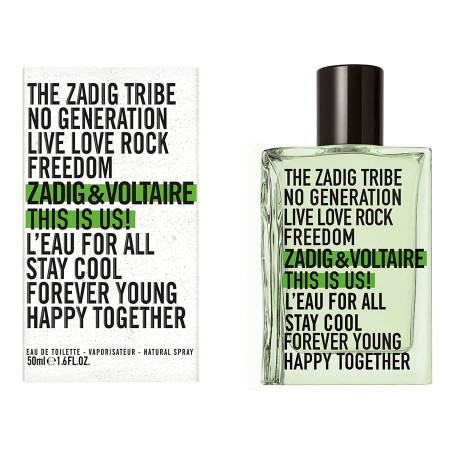 Zadig & Voltaire This Is Us! Vibes of Freedom, Apa de Toaleta, Unisex