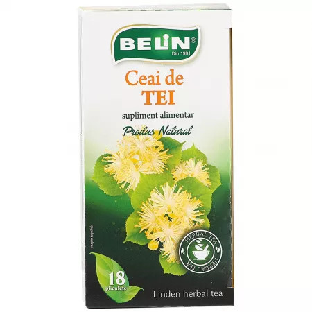 Ceai de tei 18 plicuri Belin