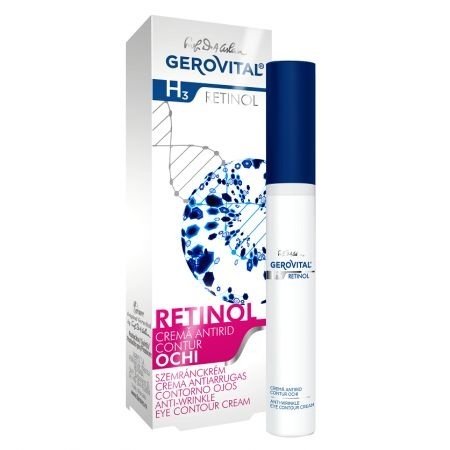 Crema antirid contur ochi Gerovital H3 Retinol