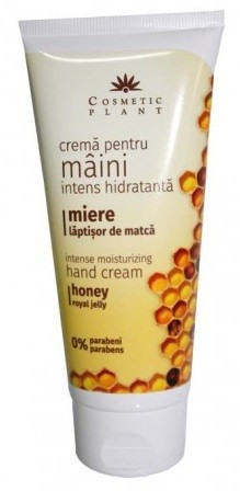 Crema pentru maini intens hidratanta cu miere si laptisor de matca Cosmetic Plant