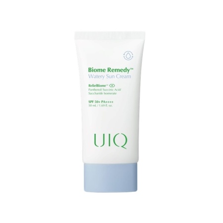 Crema protectie solara SPF 50+ PA++++ Biome Remedy Watery Sun UIQ, 50 ml