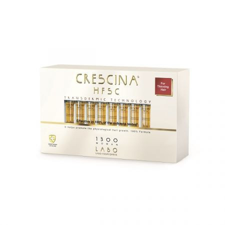 Crescina Transdermic Re-Growth HFSC 1300 Femei, 20 Fiole