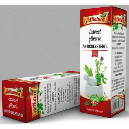 Extract Gliceric Anticolesterol AdNatura 50 ml