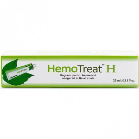 HemoTreat H Unguent Hemoroizi Global Treat 25/50 ml