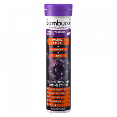 Imuno Forte Effervescent + Vit. C + Zinc Tablete efervescente
