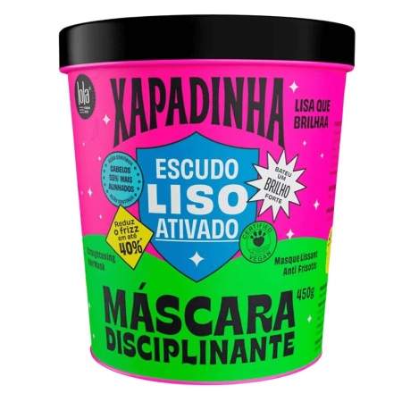 Masca de par anti-frizz Xapadinha, Lola Cosmetics, 450 g (Gramaj: 450 g)