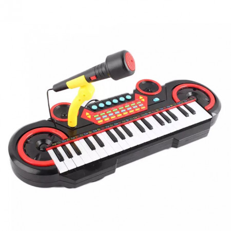 Orga de jucarie cu 37 clape, microfon si karaoke, ShowTime