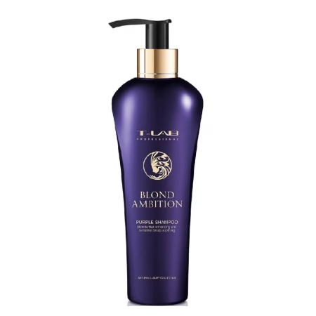 Sampon T-LAB Professional Blond Ambition pentru par blond, 300 ml
