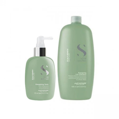 Set anti-cadere Alfaparf Milano Scalp Energizing Sampon 1000 ml + Tonic 125 ml