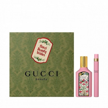 Set Cadou Gucci Flora Gorgeous Gardenia, Apa de parfum, Femei