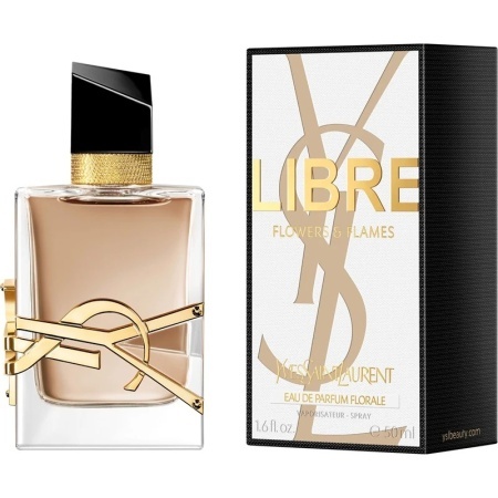 Yves Saint Laurent Libre Flowers & Flames, Apa de Parfum, Femei (Gramaj: 50 ml)