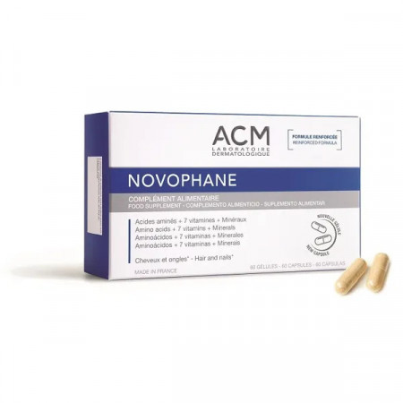 Capsule pentru par si unghii Novophane Acm, 60 capsule