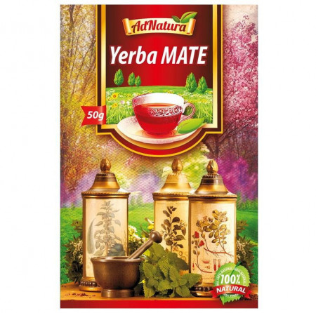 Ceai Yerba Mate AdNatura 50 g - Img 1