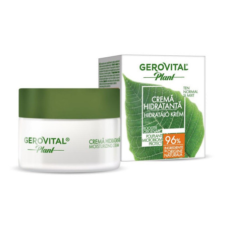 Crema hidratanta Poliplant Microbiom Protect Gerovital Plant
