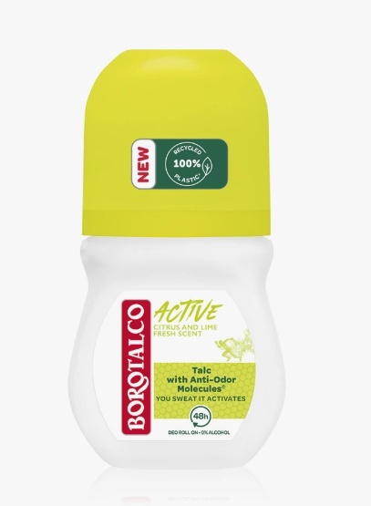 Deodorant Roll-On Borotalco Active Citrus and Lime