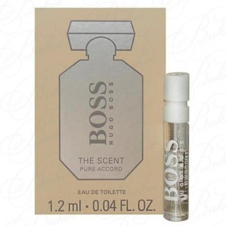 Esantion Hugo Boss The Scent Pure Accord, Femei, Apa de Toaleta, 1.2 ml