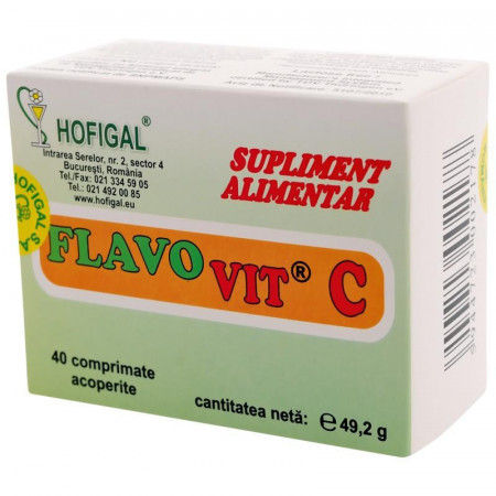 Flavovit C Hofigal 40 comprimate