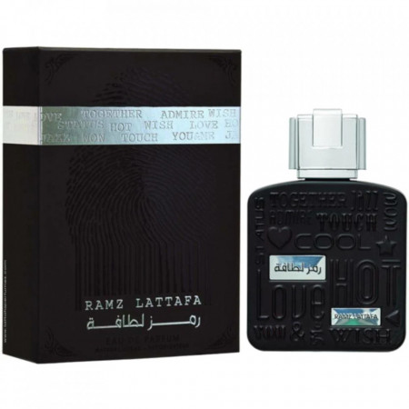 Lattafa Ramz Silver Edition Apa de Parfum, Barbati, 100ml