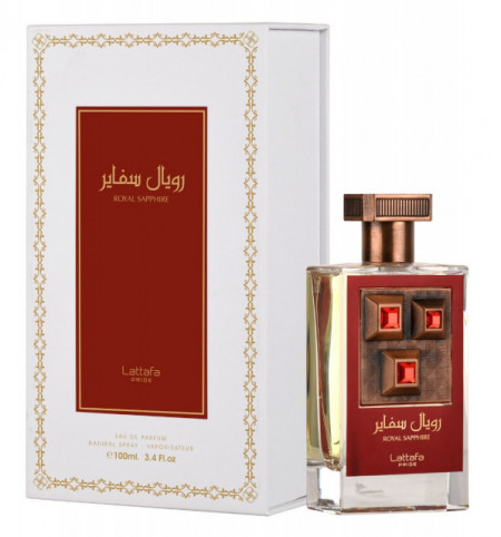 Lattafa Royal Saphire, Apa de Parfum, Unisex, 100 ml