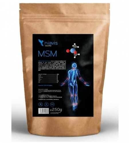 MSM Pulbere Naturala Niavis 250 g