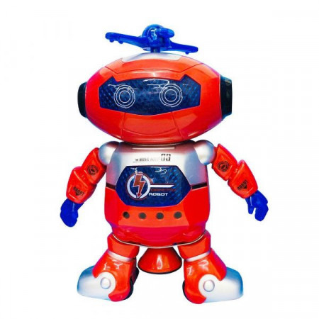 Robot interactiv 360°Mr Robot, cu lumini si sunete