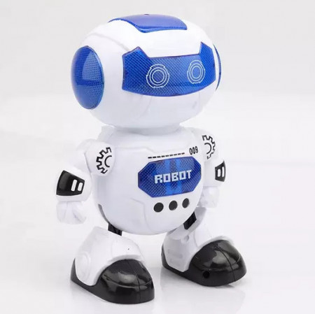 Robot interactiv Mr Robot, cu lumini si sunete