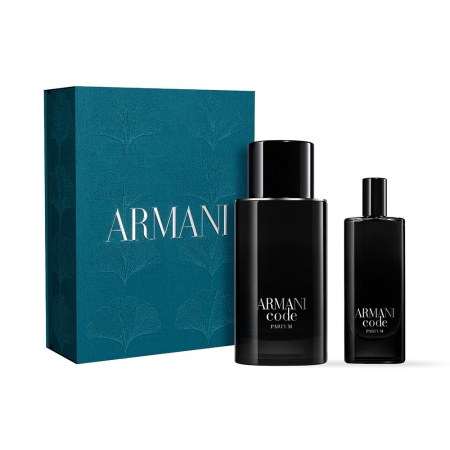 Set cadou Giorgio Armani Code, Barbati, Parfum, 125 ml + 15 ml