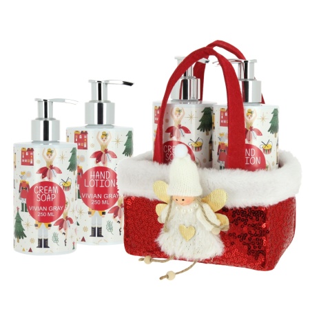 Set cadou Vivian Gray Red Fairy Sapun lichid cremos 250 ml + Crema hidratanta 250 ml